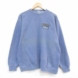 長袖スウェット ライトブルー XL | 古着