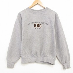 ジャンスポーツ 90s 長袖スウェット BSC グレー L | 古着