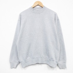 90s 長袖スウェット グレー L | 古着