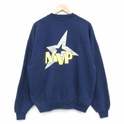 ジャージーズ 00s 長袖スウェット MVP ネイビー XL | 古着