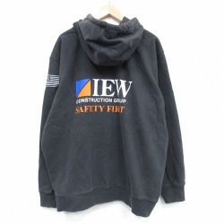 カーハート 長袖パーカー IEW ブラック XL | 古着