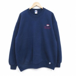 ラッセル 90s 長袖スウェット DANA ネイビー XL | 古着