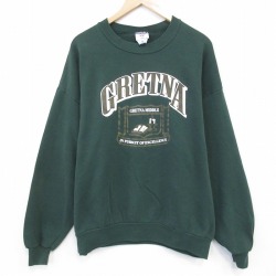 ジャージーズ 90s 長袖スウェット GRETNA グリーン XL | 古着