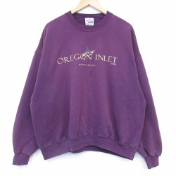 ジャージーズ 90s 長袖スウェット オレゴン パープル XL | 古着