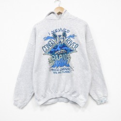 【20%OFF】TULTEX 90s 長袖パーカー ラフティング グレー XL | 古着
