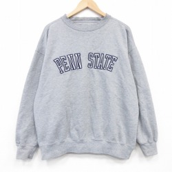 【20%OFF】ジャンスポーツ 00s 長袖スウェット PENN グレー XL | 古着