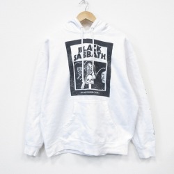 ブラックサバス 長袖スウェットパーカー ホワイト XL | 古着