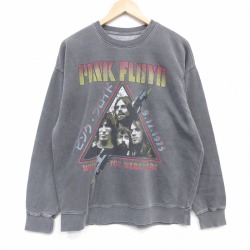 ピンクフロイド 長袖スウェット 霜降り グレー メンズL相当 | 古着