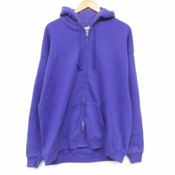 リー 90s フルジップスウェット パープル XL | 古着