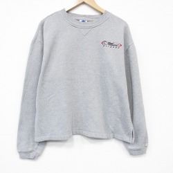 90s 長袖スウェット プラネットハリウッド グレー L | 古着