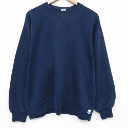 ラッセル 90s 長袖スウェット ネイビー L | 古着