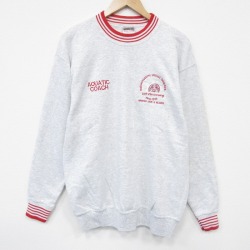オニータ 90s 長袖スウェット AQUATIC グレー霜降り L | 古着