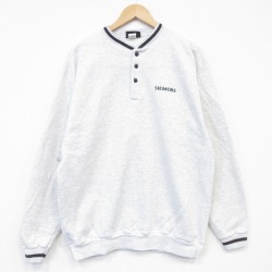90s 長袖スウェット SIEMENS グレー L | 古着