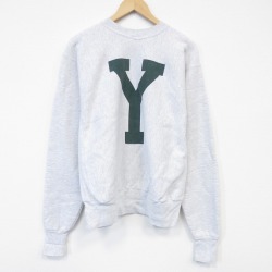 90s 長袖スウェット Yカレッジ グレー XL | 古着