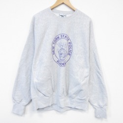 リー 90s 長袖スウェット ポリス リバースタイプ グレー XL | 古着