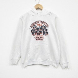 80s ラグランパーカー NFLシカゴベアーズ ホワイト M | 古着