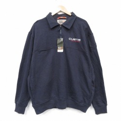 5.11タクティカル 長袖ハーフジップスウェット ネイビー XL | 古着