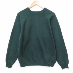 TULTEX 90s 長袖スウェット グリーン メンズM相当 | 古着