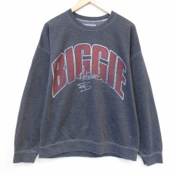 ノートリアスBIG 長袖スウェット グレー メンズXL相当 | 古着