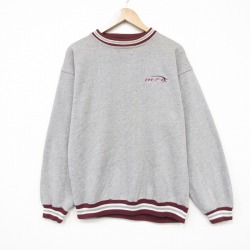 00s 長袖スウェット MSU グレー メンズL相当 | 古着