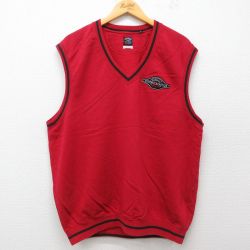 【50%OFF】キャロウェイゴルフ ノースリーブスウェット レッド XL | 古着