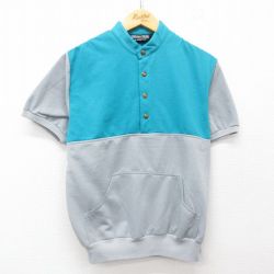 ケニントン 80s 半袖スウェット ツートン グレー M | 古着