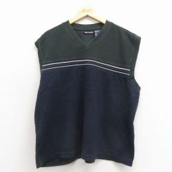 FADED GLORY ノースリーブトップス ネイビー XL | 古着
