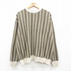 【50%OFF】マンシングウェア 長袖セーター カーキ XL | 古着