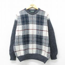 【50%OFF】00s 長袖セーター ニット グレー L | 古着
