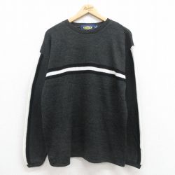 【50%OFF】90s 長袖セーター ブラック M | 古着