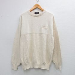 ラルフローレン 90s 長袖セーター Bayei 生成り ベージュ XL | 古着