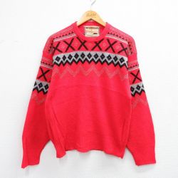 【20%OFF】マックレガー 60s 長袖セーター レッド M | 古着