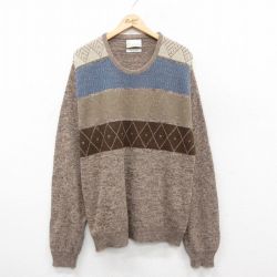 シアーズ 80s 長袖セーター ブラウン L | 古着