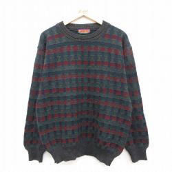 JOS A BANK 90s 長袖セーター ブラック M | 古着