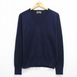 シアーズ 80s 長袖セーター ネイビー M | 古着