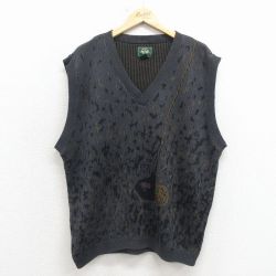 ドッカーズ 90s ニットベスト ゴルフ グレー L | 古着