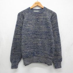 セントジョンズベイ 90s ラグラン長袖セーター ネイビー XL | 古着
