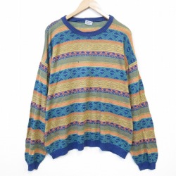 【20%OFF】ゲス XL セーター ネイビー | 古着