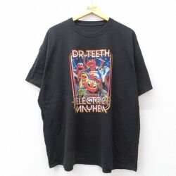 ドクターティースとエレクトリックメイヘム 半袖Tシャツ ブラック XL | 古着