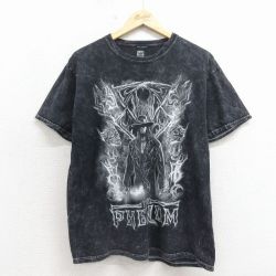 ワールドプロレスリング 半袖Tシャツ ジアンダーテイカー ブラック L | 古着