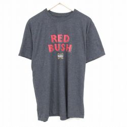 XL★古着 半袖 Tシャツ メンズ レッドブッシュ ブッシュミルズ クルーネック 濃グレー 霜降り 24feb21 中古