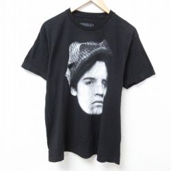 L★古着 リップルジャンクション 半袖 Tシャツ メンズ ドラマ リバーデイル コットン クルーネック 黒 ブラック 24jul15 中古