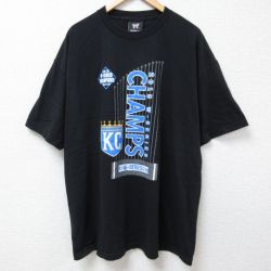 XL★古着 半袖 Tシャツ メンズ ワールドプロレスリング 大きいサイズ コットン クルーネック 黒 ブラック 24jul30 中古