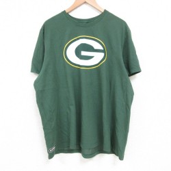 ニューエラ 半袖Tシャツ グリーンベイパッカーズ グリーン XL | 古着