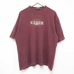 XL★古着 オールドネイビー 半袖 Tシャツ メンズ HS コットン クルーネック エンジ 25jun13 中古
