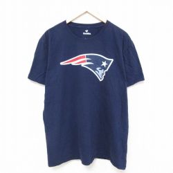 NFL ニューイングランドペイトリオッツ マックジョーンズ 10 半袖Tシャツ ネイビー XL | 古着