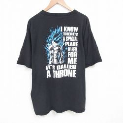 【50%OFF】ヘインズ 半袖Tシャツ THRONE ブラック XL | 古着