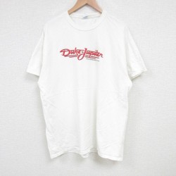 XL★古着 半袖 Tシャツ メンズ Duke コットン クルーネック 白 ホワイト 25jun28 中古