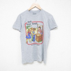 スティーブンローズ 半袖Tシャツ グレー S | 古着