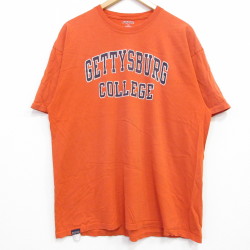 ジャンスポーツ 半袖Tシャツ カレッジ オレンジ XL | 古着